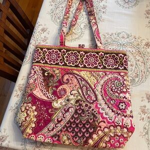 Vera Bradley Paisley Tote Bag